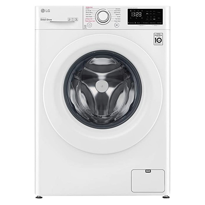 LAVADORA LG F2WV3S85S3W CLASE C, 8.5KG 1200RPM    