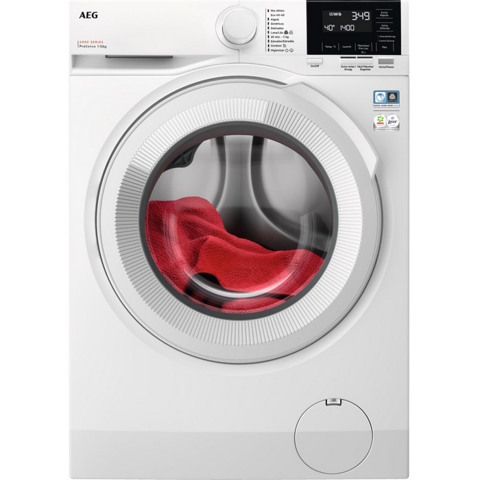 LAVADORA AEG LFR6114O2B CLASE A 10 KILOS 1400RPM  