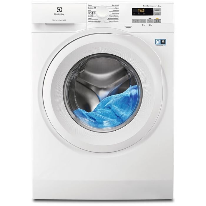 LAVADORA ELECTROLUX EW6F5842CB, B, 8 KILOS 1400RPM