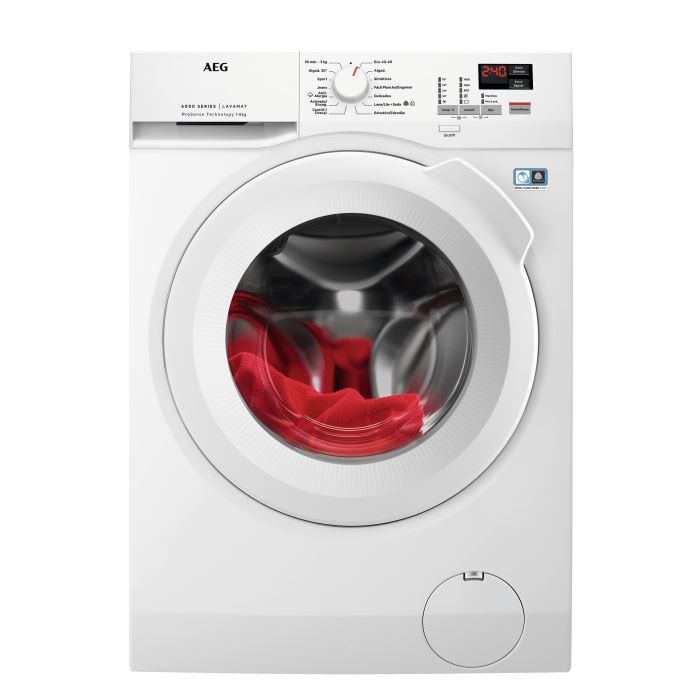 LAVADORA AEG L6FBK841P CLASE A 8 KILOS 1400RPM    
