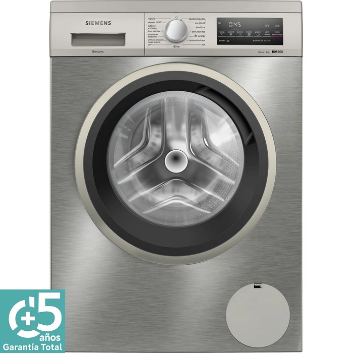 LAVADORA SIEMENS WU14UT6XES, A, 9KG 1400RPM INOX  