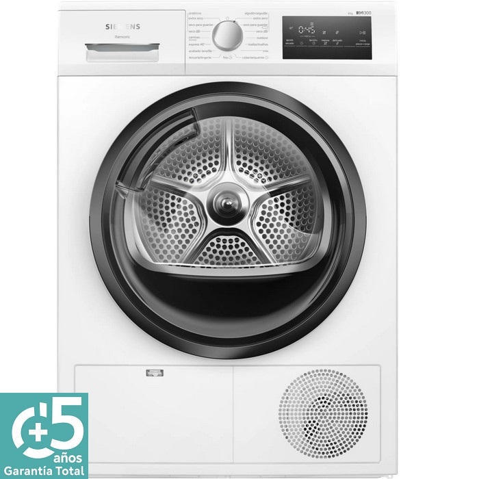 SECADORA SIEMENS WT43HV91ES, A++ 8 KILOS CONDENSAC