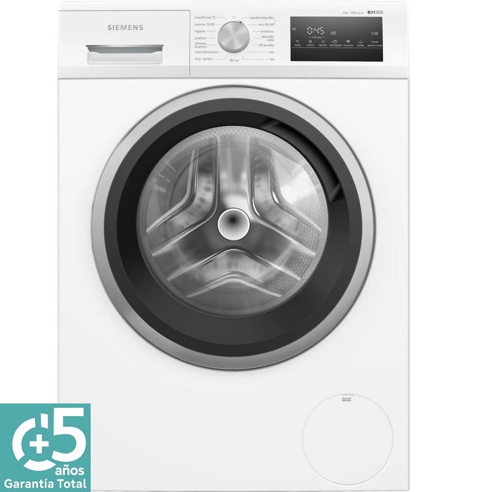 LAVADORA SIEMENS WM14N290EP CLASE A 9KG 1400RPM   