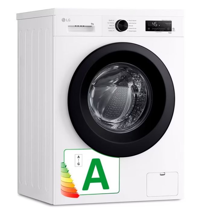LAVADORA LG F4X1009NWK CLASE A 9 KILOS 1400RPM    