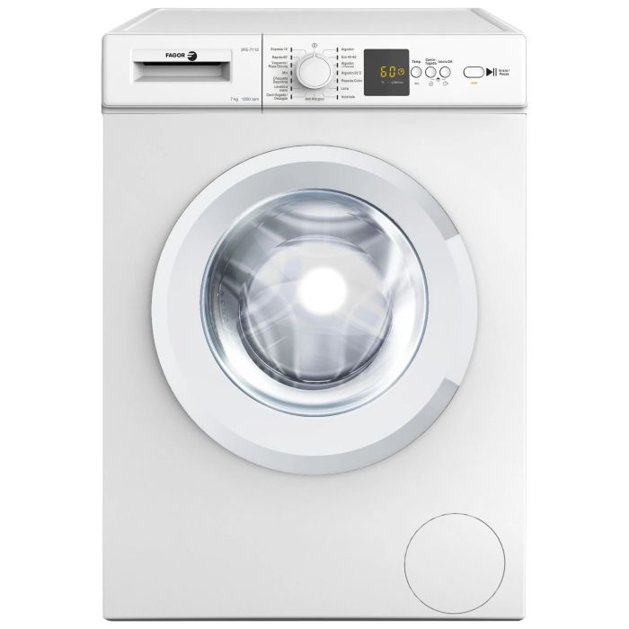 LAVADORA FAGOR 3FE7112 CLASE D, 7 KILOS 1200RPM   