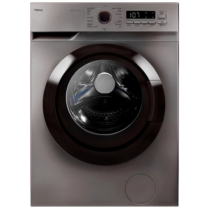 LAVADORA TEKA WMK40840SS, A, 8 KILOS 1400RPM INOX 