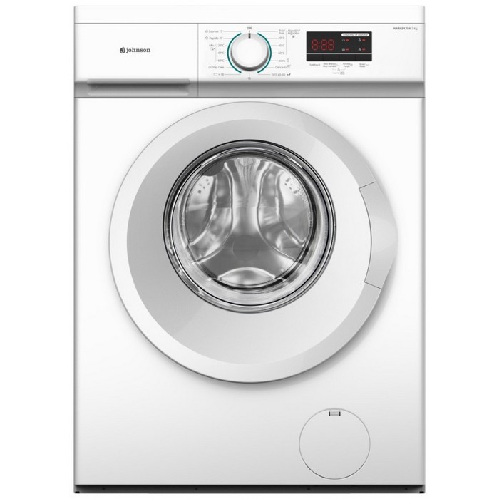 LAVADORA JOHNSON NARCEA70A CLASE A 7 KILOS 1400RPM
