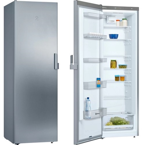 FRIGORIFICO BALAY 3FCE563ME CLASE E, 186X60 INOX  