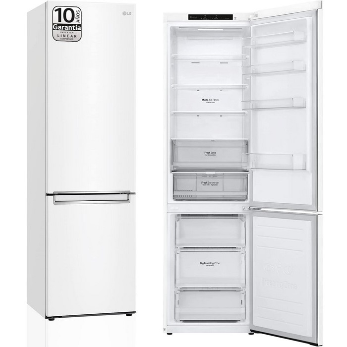 FRIGO COMBI LG GBP62SWNGN CLASE D 203X60 NO FROST 