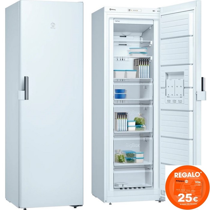 CONGELADOR BALAY 3GFE563WE, E, 186X60 NO FROST    