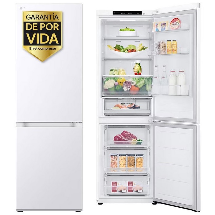 FRIGO COMBI LG GBV3100DSW, D, 186X60 NO FROST     