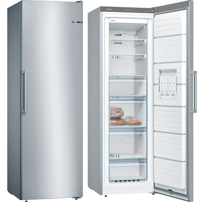CONGELADOR BOSCH GSN36VIEP, E 186X60 INOX NO FROST