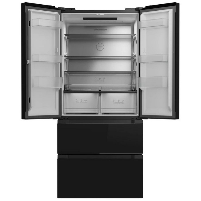 FRIGORIFICO TEKA RFD77825GBK, E 189,8X83,3 CRISTAL