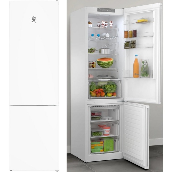 FRIGO COMBI BALAY 3KFD753WI, D 203X60 NF BLANCO   