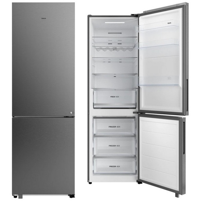 FRIGO COMBI TEKA RBF64650SS, C 186X60 NF INOX     