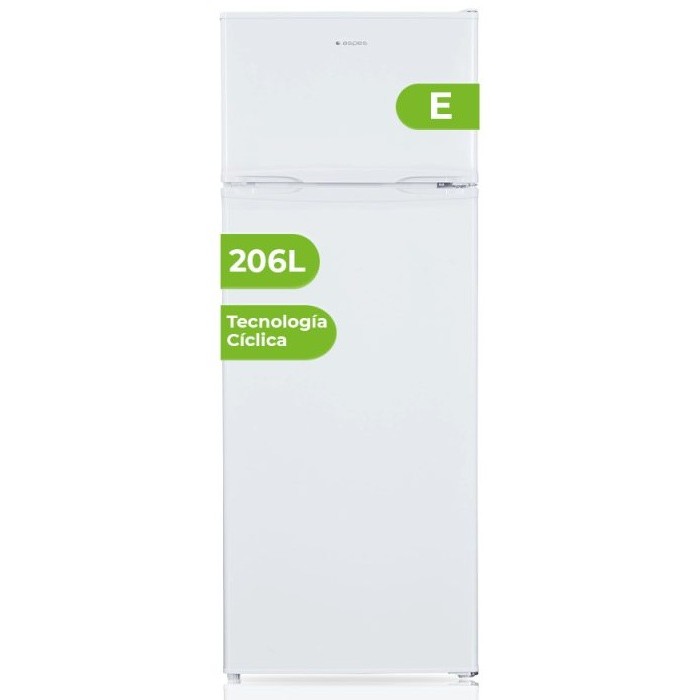 FRIGORIFICO ASPES AF145503E, E 143X55 CL BLANCO   