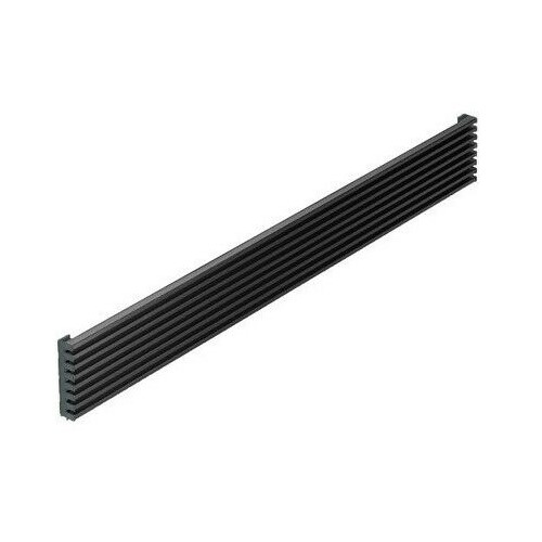 REJILLA VENTILACION HORNO O FRIGO NEGRA, 60CM     