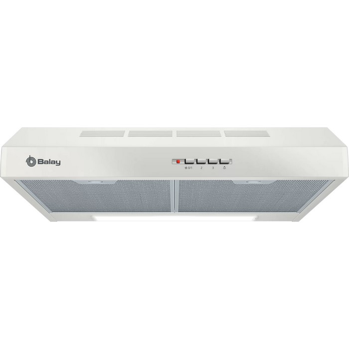EXTRACTOR BALAY 3BH263MB BLANCO 60CM 350M3H CONVEN