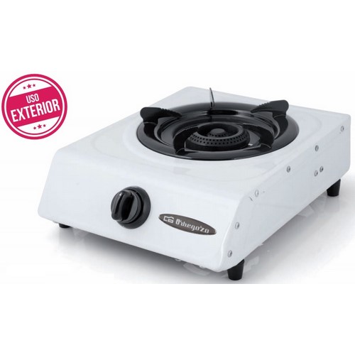 HORNILLO ORBEGOZO FO1600 1 FUEGO GAS BCO SIN TAPA 