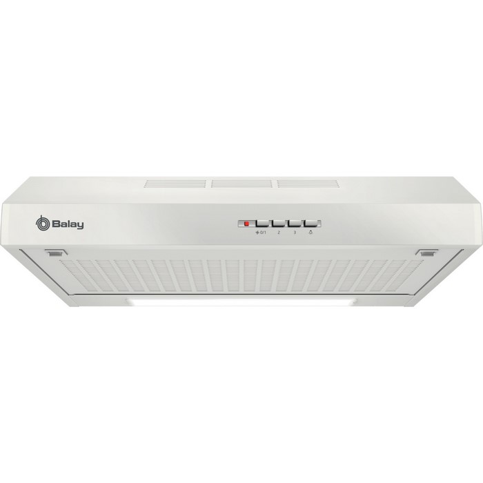 EXTRACTOR BALAY 3BH262MBX BLANCO 60CM 250M3H CONVE