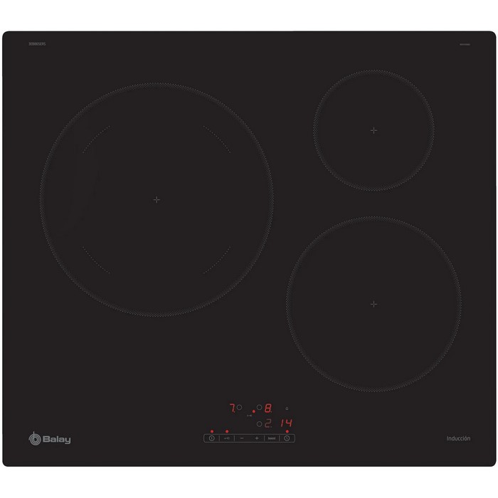 PLACA INDUCCION BALAY 3EB865ERS 3 ZONAS 28CM      