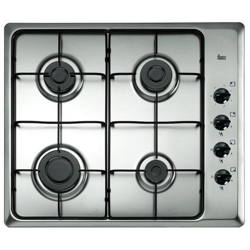 PLACA GAS TEKA HLX604G INOX 4 FUEGOS              