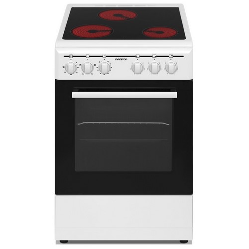 COCINA INFINITON CCV350G BLANCA 50CM 3 ZONAS VITRO