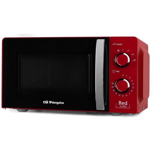 MICROONDAS ORBEGOZO MI2121 ROJO 20 LITROS         