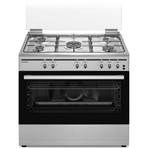 COCINA SUNFEEL CGS5PR90 INOX 90CM 5 FUEGOS GAS WOK