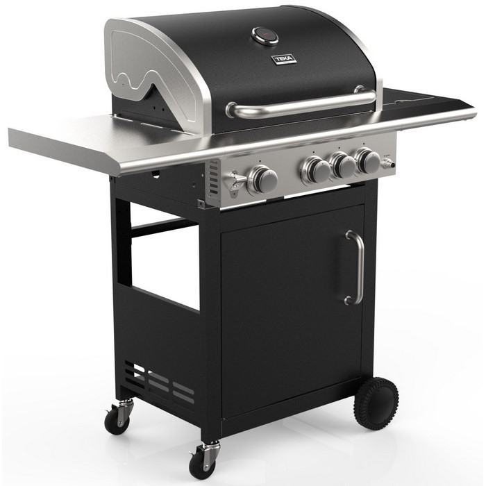 BARBACOA GAS TEKA TBBQ3100GBK, NEGRA              