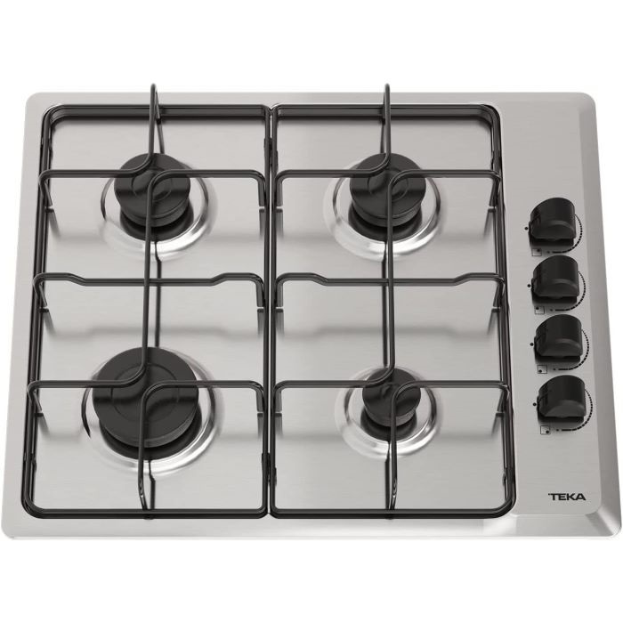 PLACA GAS TEKA HLX640 INOX 4 FUEGOS               