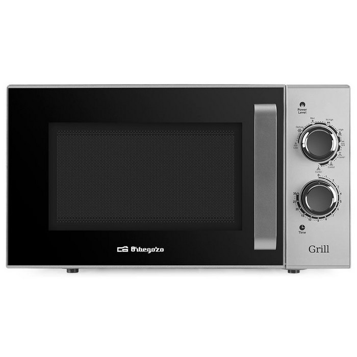 MICROONDAS ORBEGOZO MIG2530 INOX 25 LITROS GRILL  