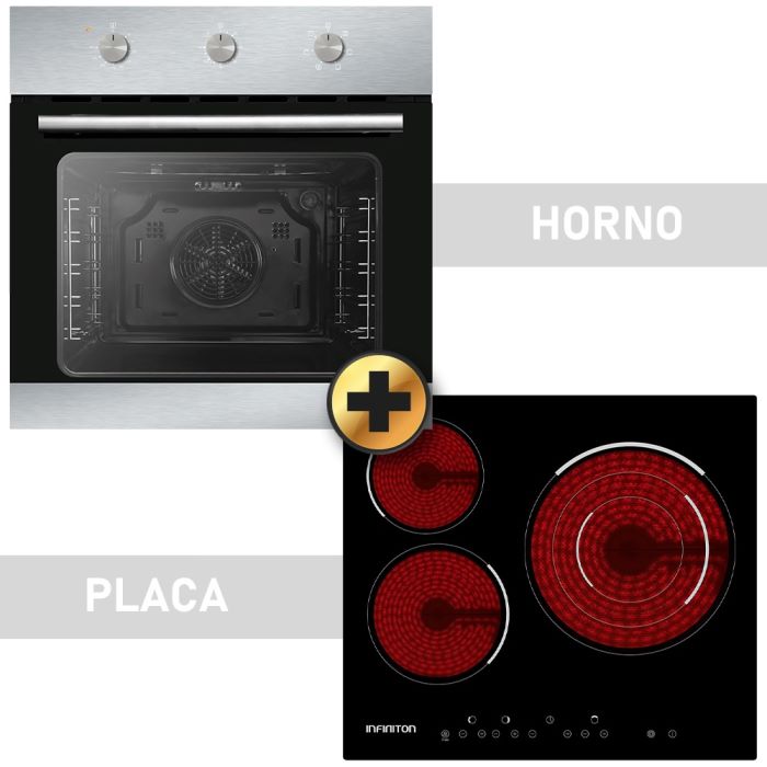 CONJUNTO INFINITON HORNO+PLACA VITRO HV6FBV3F     