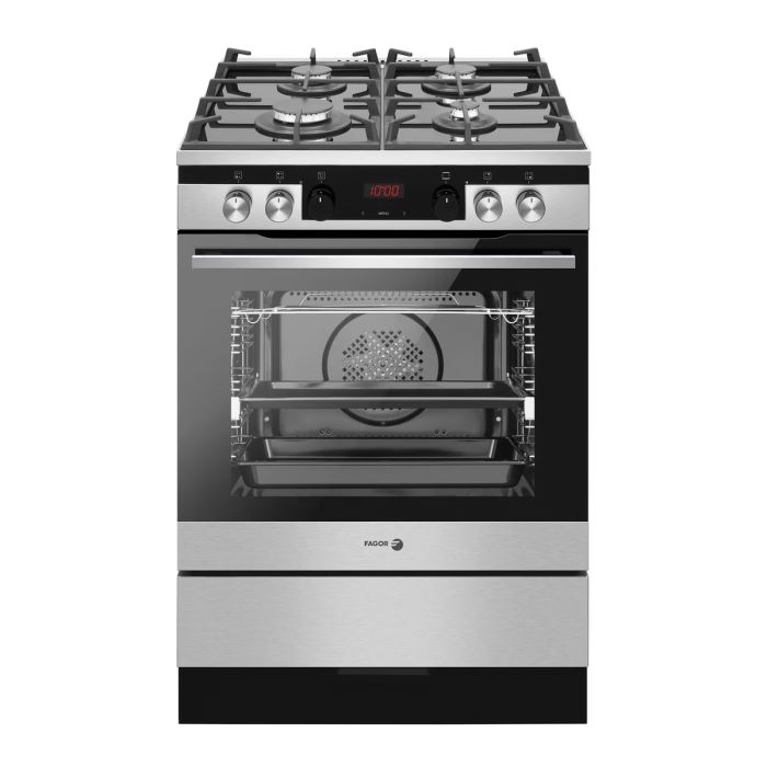 COCINA FAGOR 3CLG610BX INOX 60CM 4 FUEGOS GAS     