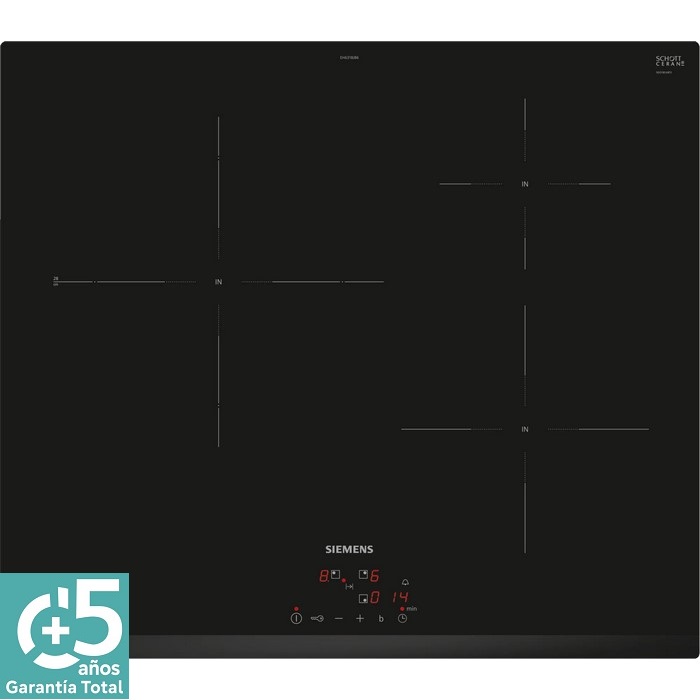 PLACA INDUCCION SIEMENS EH631BJB6E 3 ZONAS, 28CM  