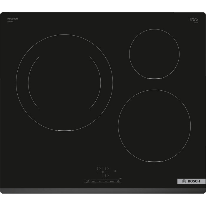 PLACA INDUCCION BOSCH PIJ631BB5E 3 ZON, 28CM 7400W