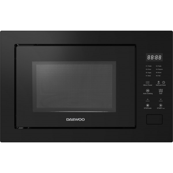 MICROONDAS DAEWOO MDBS253GB NEGRO 25 LITROS GRILL 