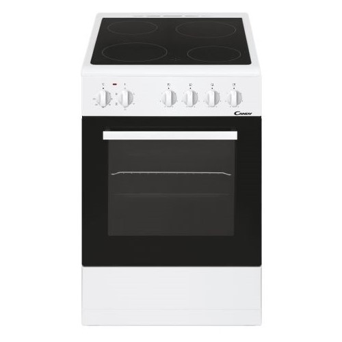 COCINA CANDY CVE5436FEEW/E BLCA 50CM 4 ZONAS VITRO