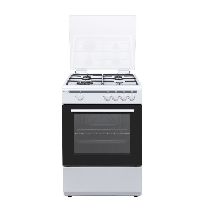 COCINA TEGRAN TGVCG6024B BLANCA 60CM 4 FUEGOS GAS 