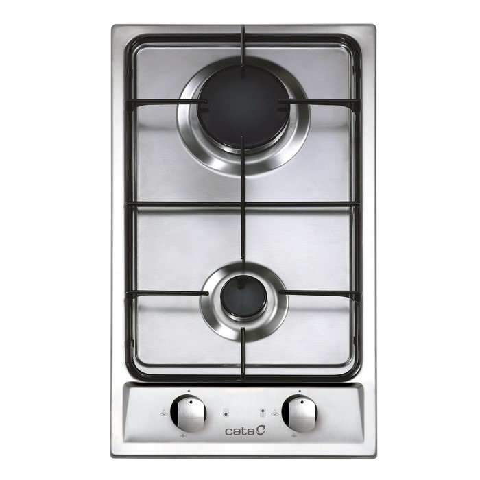 PLACA GAS CATA GI3002X INOX 2 FUEGOS              