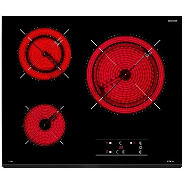 PLACA VITRO TEKA TZ6320 3 ZONAS, 27CM DOBLE       