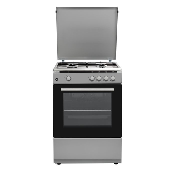 COCINA TEGRAN TGVCG6025X INOX 60CM 4 FUEGOS GAS   