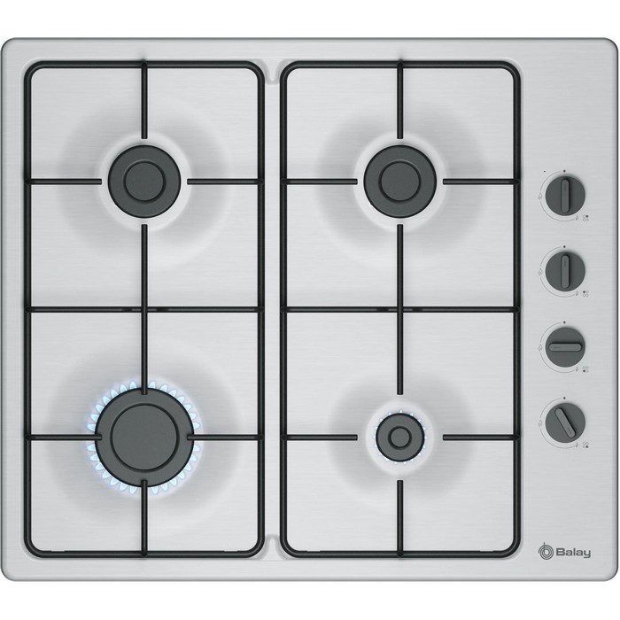 PLACA GAS BALAY 3ETX464BB INOX 4 FUEGOS           