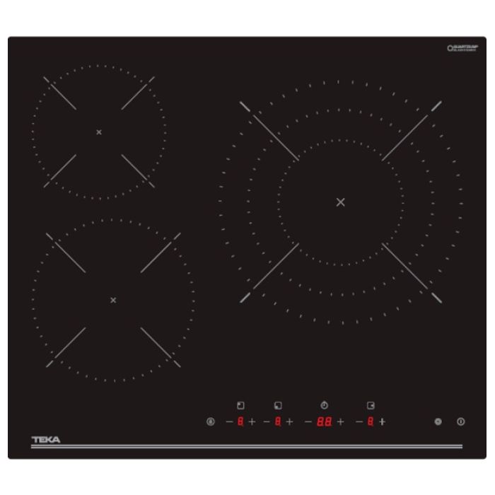 PLACA VITRO TEKA TZC63120 3 ZONAS, 30CM           