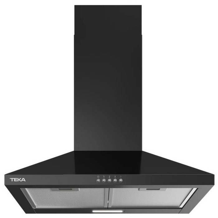 CAMPANA TEKA DBB64140BK NEGRA 60CM 410M3H DECORAT 