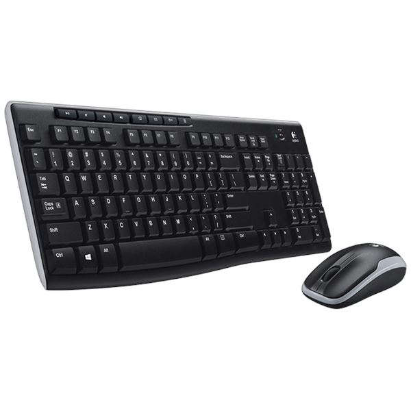 TECLADO+RATON LOGITECH MK270 INALAMBRICO NEGRO    