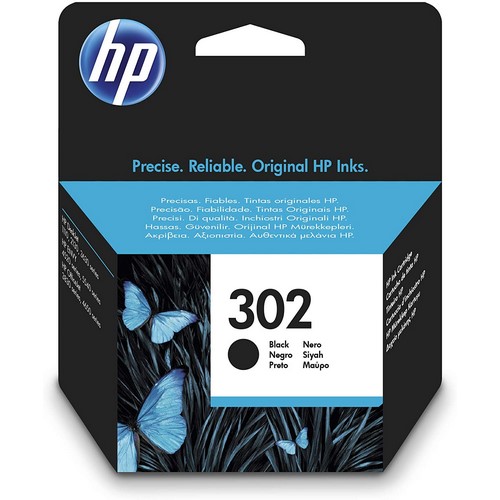 TINTA IMPRESORA HP 302 NEGRO F6U66AE ORIGINAL     