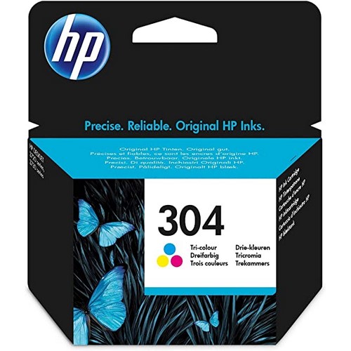 TINTA IMPRESORA HP 304 COLOR N9K05AE ORIGINAL     