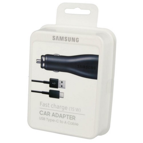 CARGADOR SAMSUNG EPLN915 CAR ADAPTER USB A C, 15W 