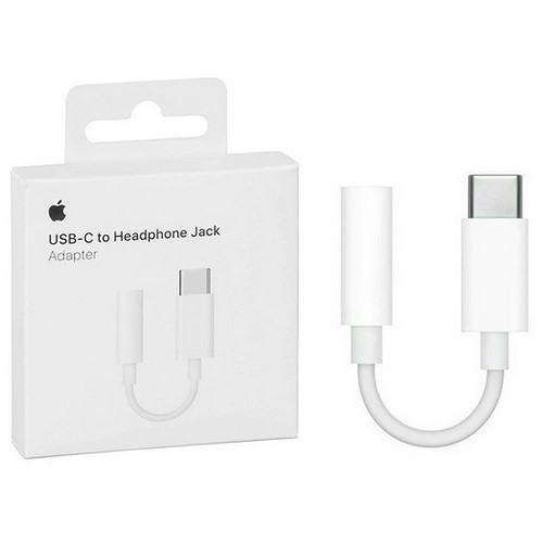 ADAPTADOR APPLE MU7E2AM/A TIPO-C A MINI JACK      